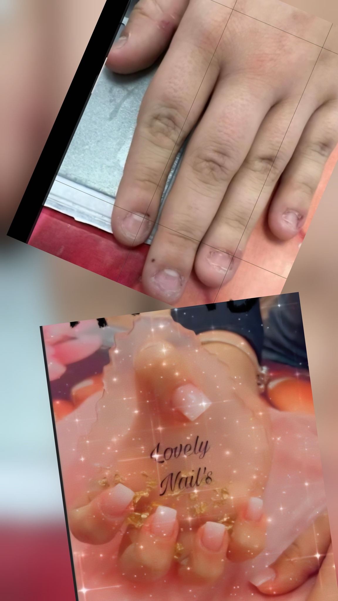 Pose d'ongle Lovely Nails